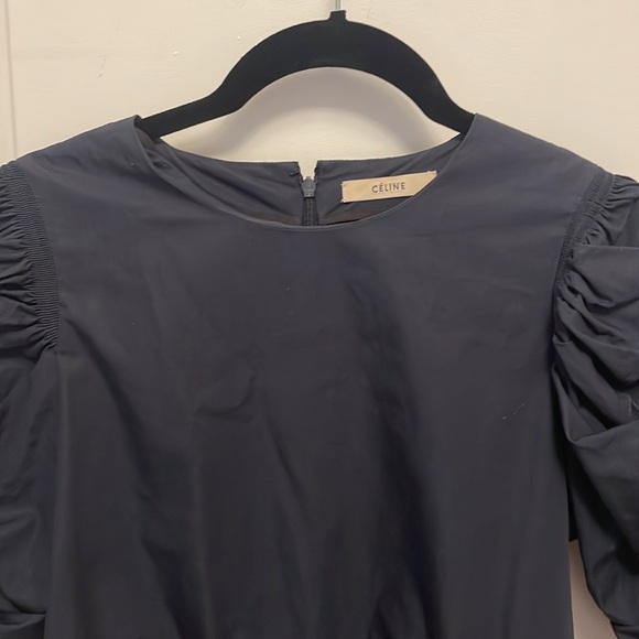 Celine Navy Blouse - Picture 2 of 5
